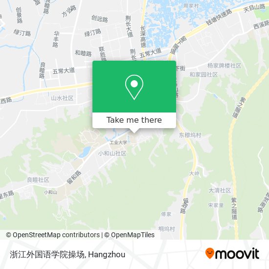 浙江外国语学院操场 map