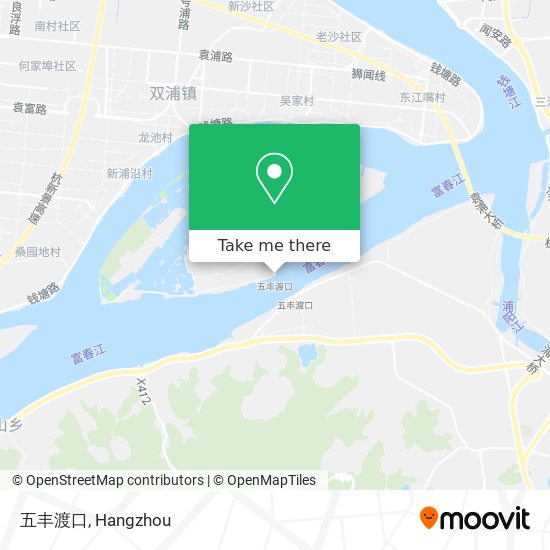 五丰渡口 map