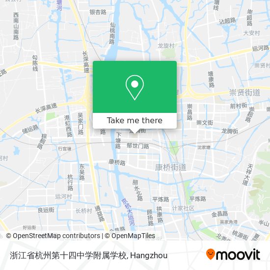 浙江省杭州第十四中学附属学校 map