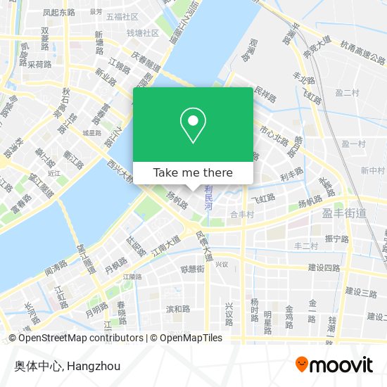 奥体中心 map