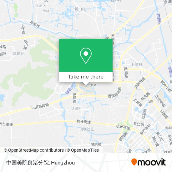 中国美院良渚分院 map