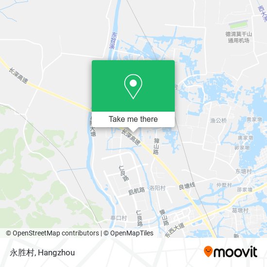 永胜村 map