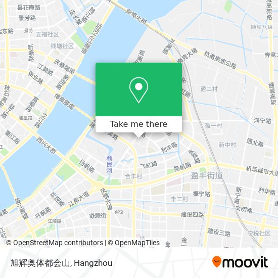 旭辉奥体都会山 map