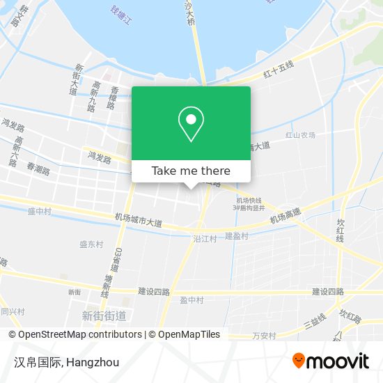 汉帛国际 map