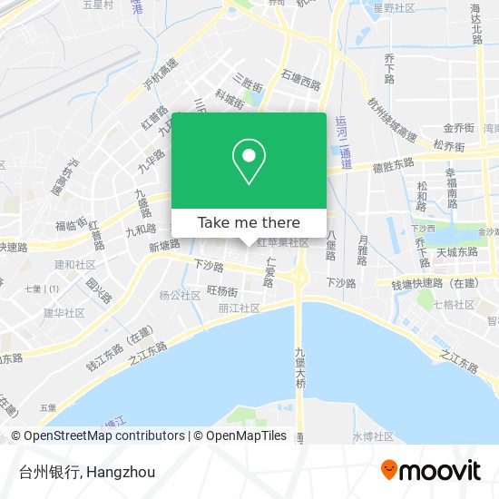台州银行 map