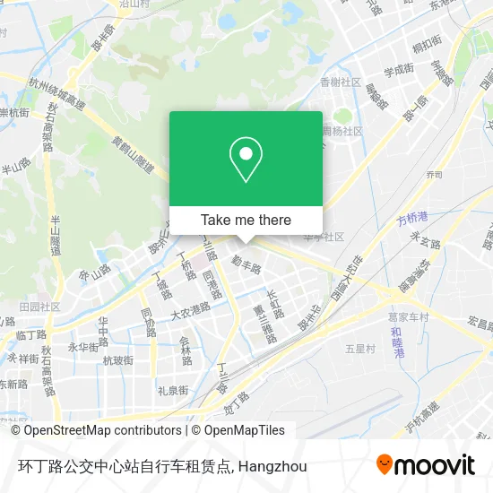 环丁路公交中心站自行车租赁点 map