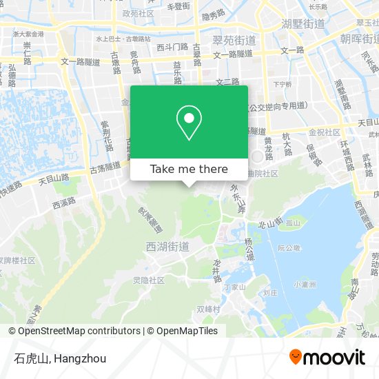 石虎山 map