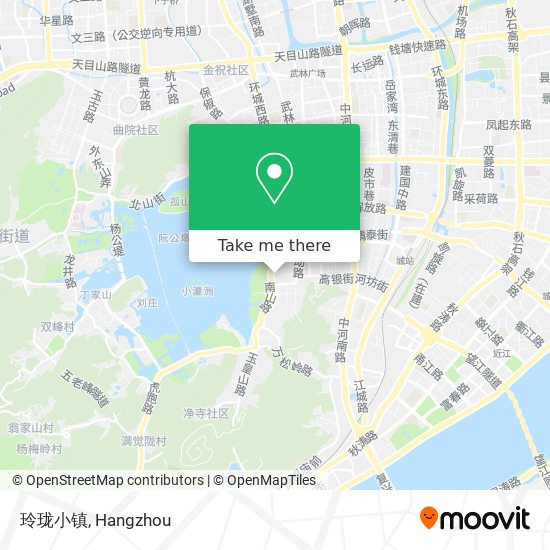 玲珑小镇 map