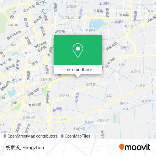 杨家浜 map
