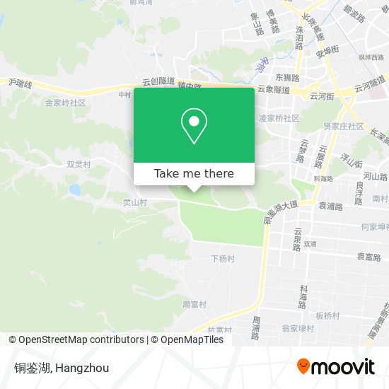铜鉴湖 map