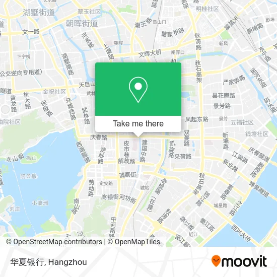 华夏银行 map