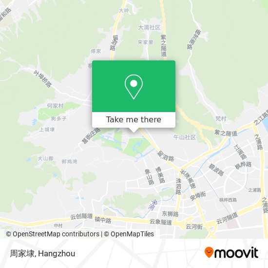周家埭 map