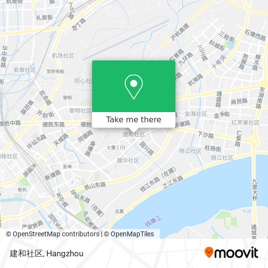 建和社区 map