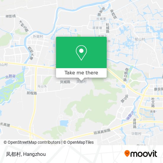 凤都村 map