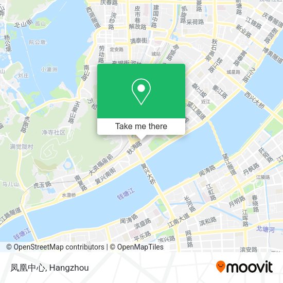 凤凰中心 map