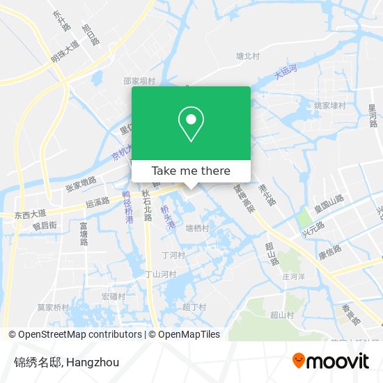 锦绣名邸 map