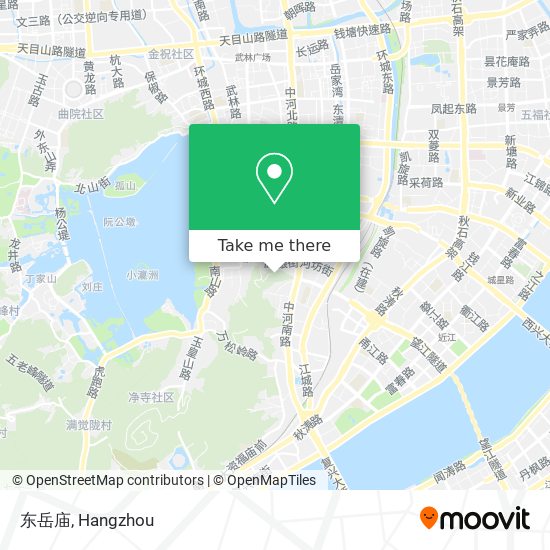 东岳庙 map