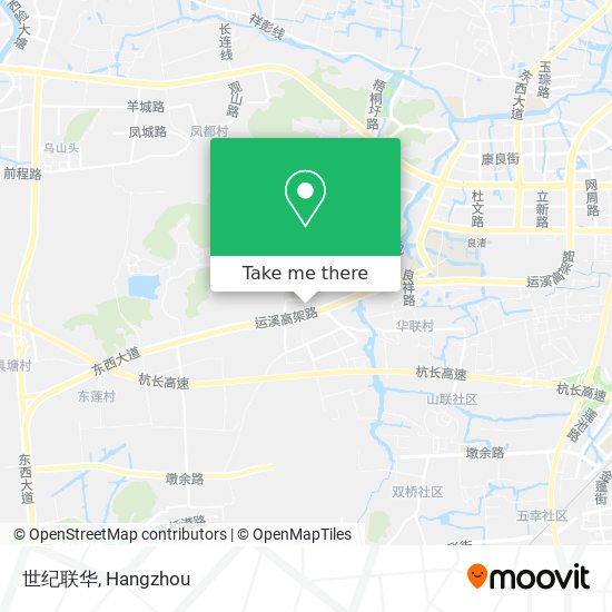 世纪联华 map