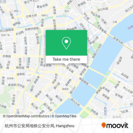 杭州市公安局地铁公安分局 map