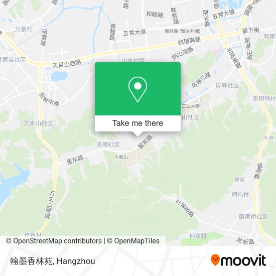 翰墨香林苑 map