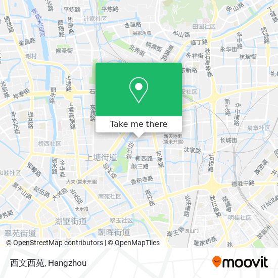 西文西苑 map