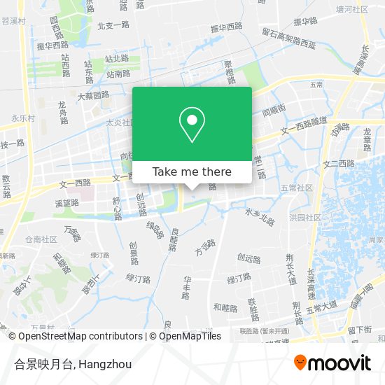 合景映月台 map