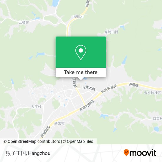 猴子王国 map