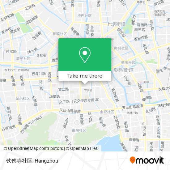 铁佛寺社区 map