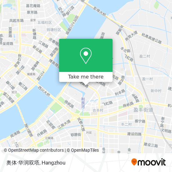 奥体·华润双塔 map