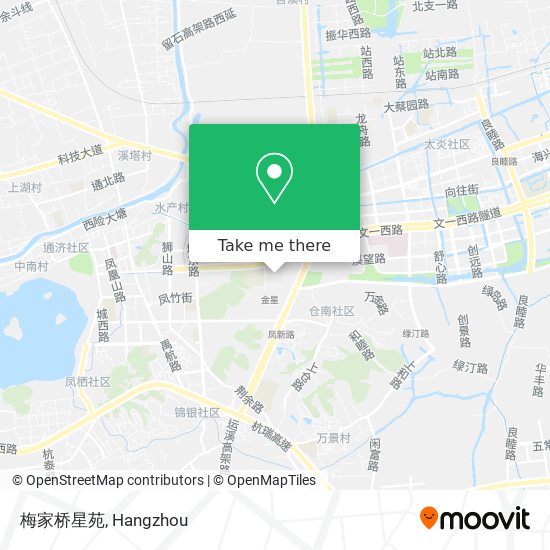 梅家桥星苑 map