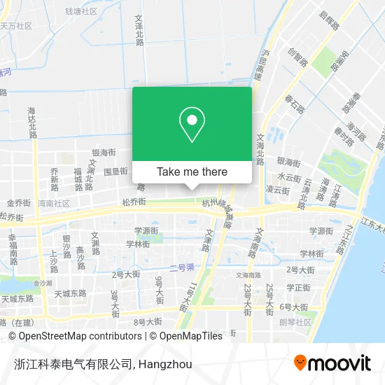 浙江科泰电气有限公司 map