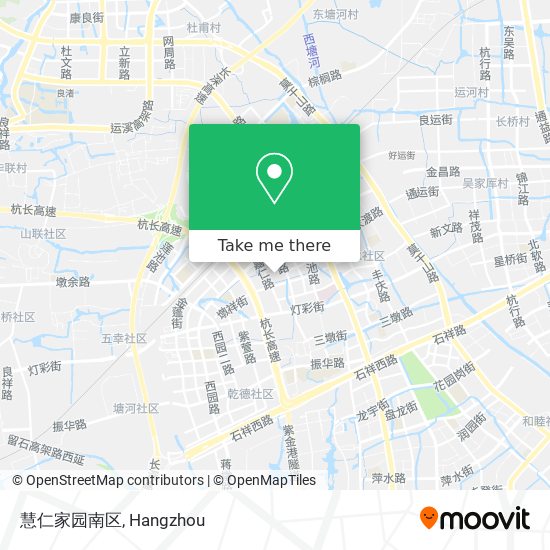 慧仁家园南区 map