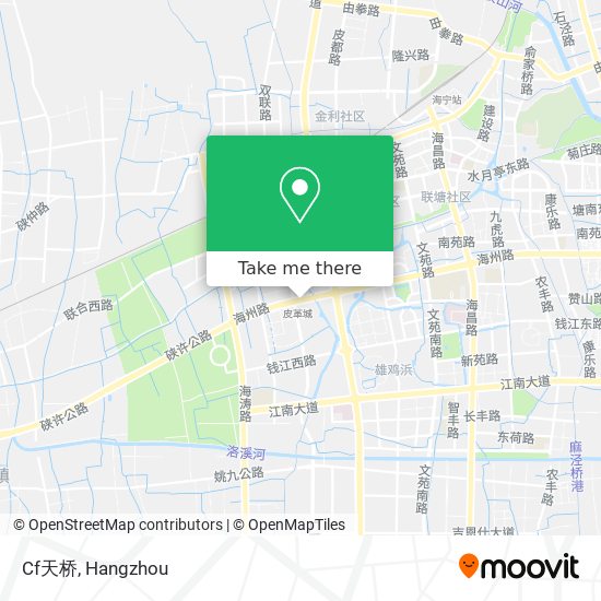 Cf天桥 map