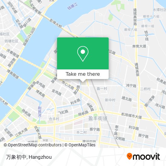 万象初中 map