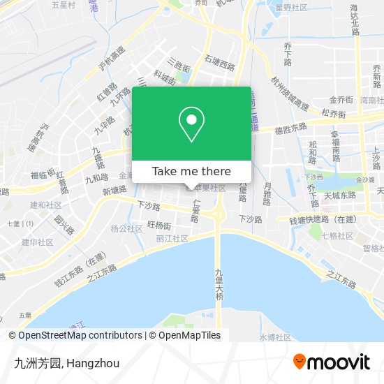 九洲芳园 map