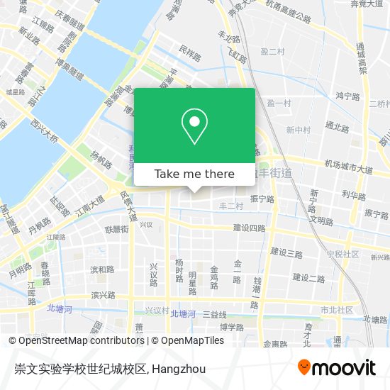 崇文实验学校世纪城校区 map