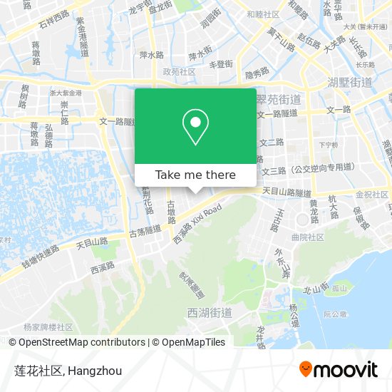 莲花社区 map