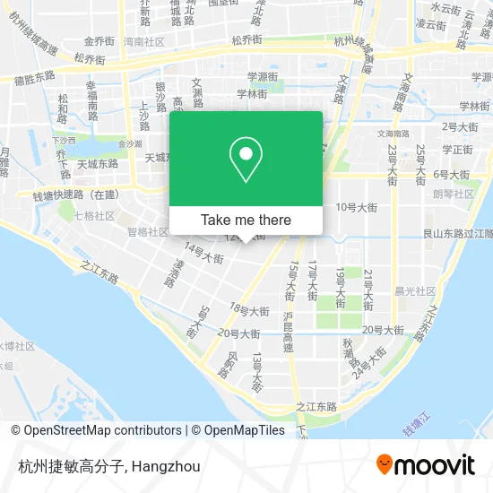 杭州捷敏高分子 map