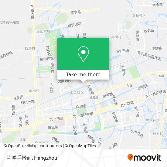 兰溪手擀面 map