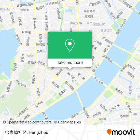 徐家埠社区 map