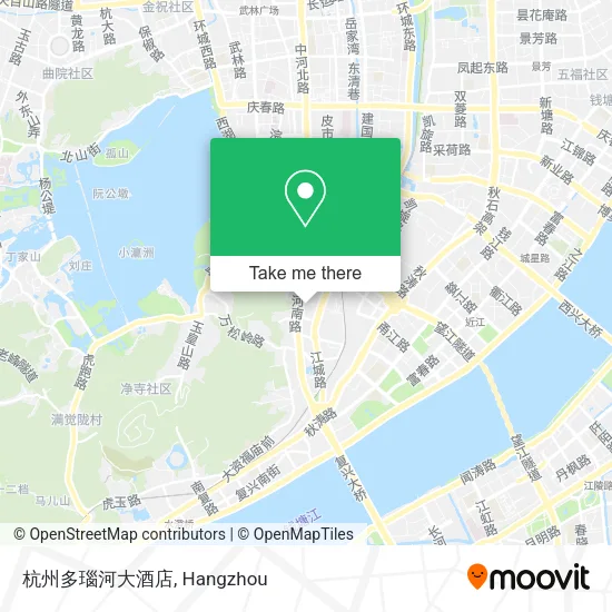 杭州多瑙河大酒店 map