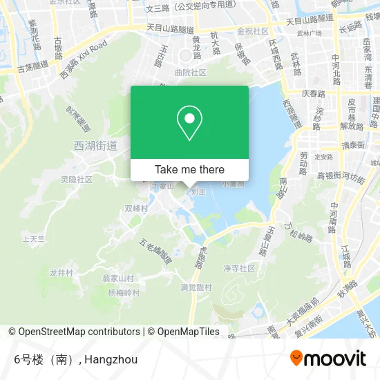 6号楼（南） map