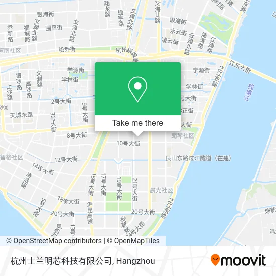 杭州士兰明芯科技有限公司 map