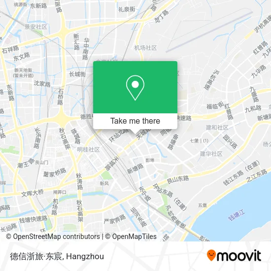 德信浙旅·东宸 map