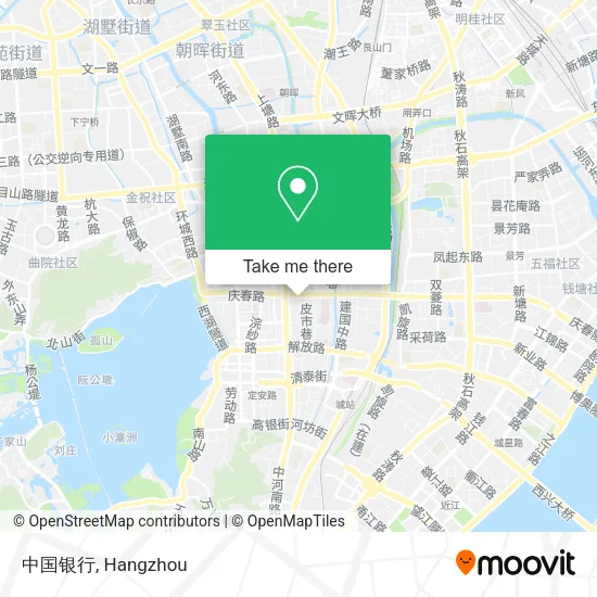 中国银行 map