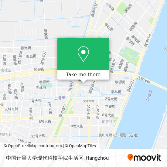 中国计量大学现代科技学院生活区 map