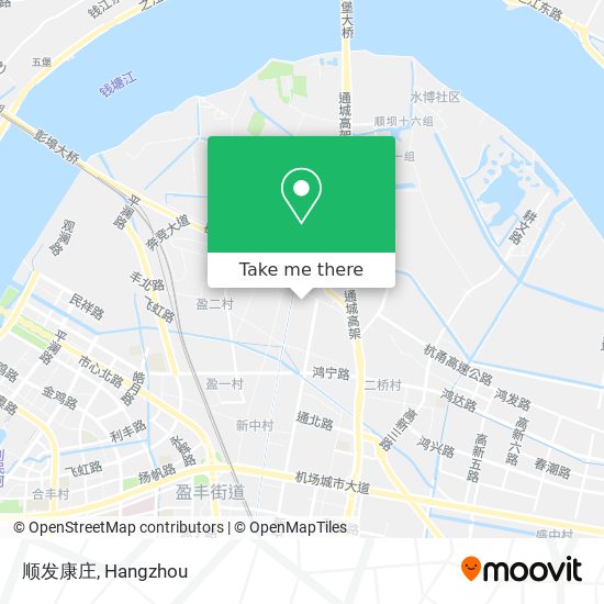顺发康庄 map