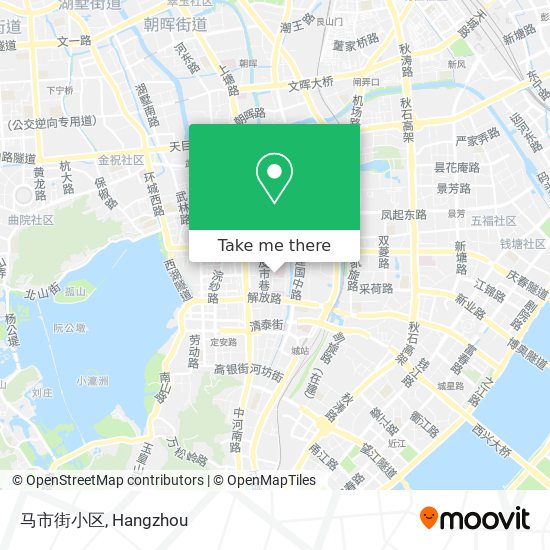 马市街小区 map