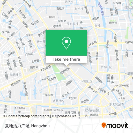 复地活力广场 map