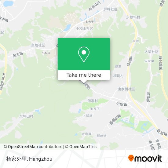 杨家外里 map